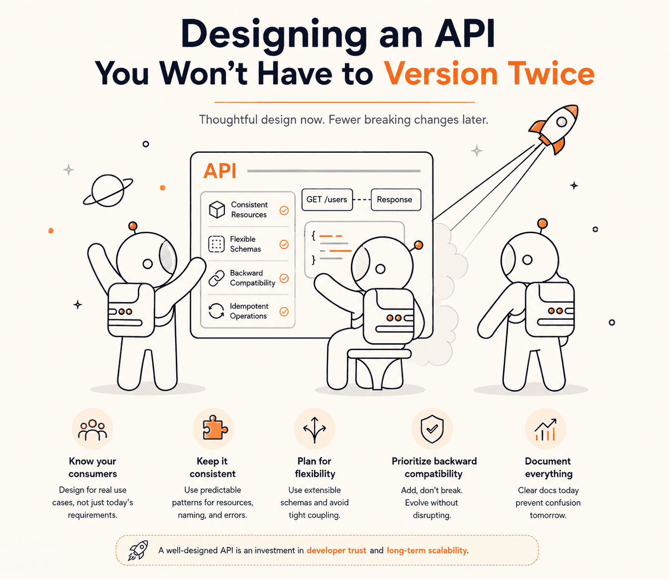Designing an API You Won't Have to Version Twice